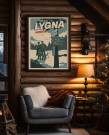 Lygna , par ved løypeskilt  thumbnail