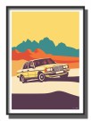 W123 , Mercedes , sahara yellow   thumbnail