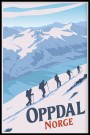 Oppdal , topptur, hvit thumbnail