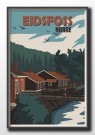 Eidsfoss retroposter  thumbnail