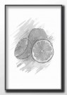 Appelsin, maleriprint  thumbnail