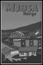 Mjøsa - Mjøsbrua , med tog  thumbnail