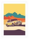 W123 , Mercedes , sahara yellow   thumbnail