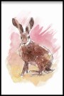 Hare , maleriprint   thumbnail