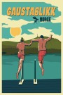 Gaustablikk , sommer, par som hopper i vannet thumbnail