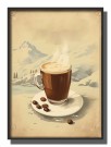 kaffekopp foran fjellandskap  thumbnail