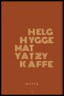 Hyttaposter i brun thumbnail