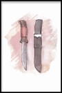 turkniv og slire , maleriprint  thumbnail