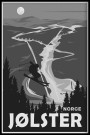 Jølster , alpinthopper foran opplyst slalombakke thumbnail