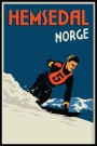 Hemsedal vintage poster thumbnail