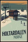 Holtardalen kveld, grønntoner thumbnail