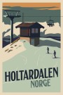 Holtardalen kveld, grønntoner thumbnail