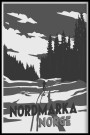 Nordmarka , skigåer i løype thumbnail