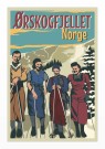 Ørskogfjellet , vennegjeng / familie på skitur.  thumbnail