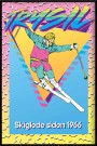 Trysil 90`s edition , 90`s pattern, gul - rosa thumbnail