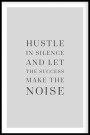 hustle in silence and let the success make the noise thumbnail