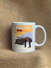 Mogressfjellet , to menn foran laftet hytte , Hyttekopp thumbnail