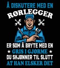 å diskutere med en rørlegger er som å bryte med en gris i gjørme , du skjønner til slutt at han elsker det , hardplast / thumbnail