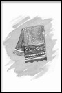 Strikket skjerf , maleriprint thumbnail