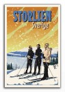 Storlien , sverige , tre skidåkare i fjällen thumbnail