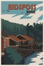 Eidsfoss retroposter  thumbnail