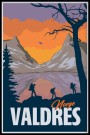 Valdres retroposter thumbnail