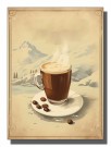 kaffekopp foran fjellandskap  thumbnail