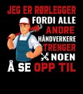 jeg er rørlegger fordi alle andre håndverkere trenger noen å se opp til , Hardplast / porselen thumbnail