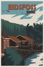 Eidsfoss retroposter , Hyttekopp thumbnail