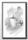 Kaffekopp og kanne , maleriprint  thumbnail