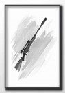 Rifle, maleriprint  thumbnail