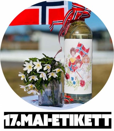 17.MAI-Flaskeetiketter