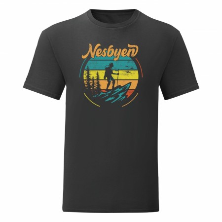 Nesbyen , retro t-shirt , flere farger tilgjengelig