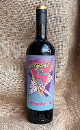 Trysil 90`s editon , blå gradert, Etikett