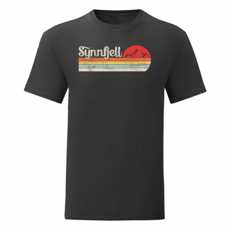 Synnfjell , retro t-shirt, flere farger tilgjengelig 