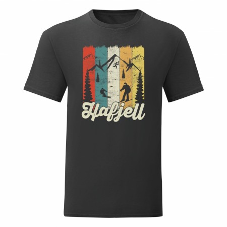 Hafjell retro t-shirt , flere farger tilgjengelig