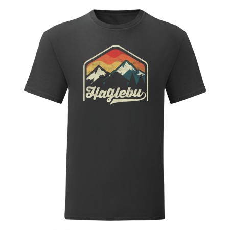 Haglebu retro t-shirt , flere farger tilgjengelig