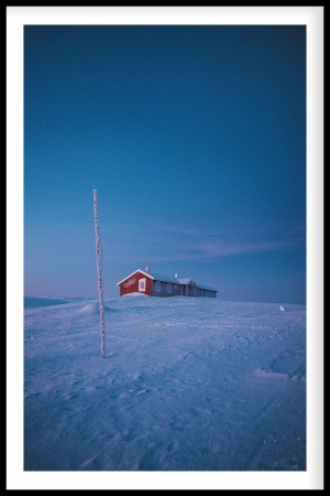 Hytte på Hardangervidda