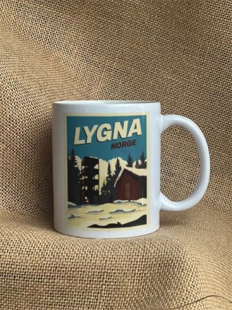 Lygna 70-tallsblå, Hyttekopp