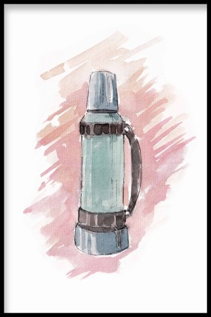 Thermos , maleriprint