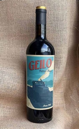 Geilo , Petter Fres, anno 1960, Etikett