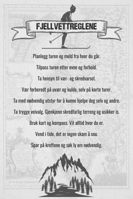 kan også bestilles i svart hvitt